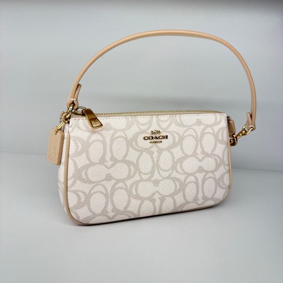 Coach Nolita 19 Shell Print CBK79 Sketch Signature Canvas CBM72 - Picture 2 of 16